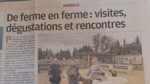 Lire la suite à propos de l’article Article de presse de ferme en ferme 2022