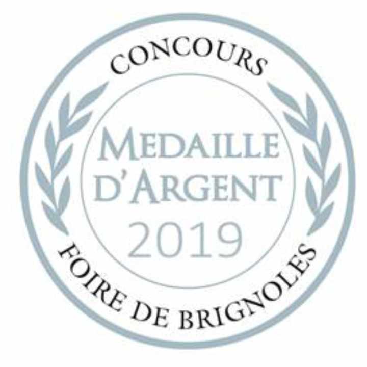 Concours foire de Brignoles médailles d'argent 2019 Alpilles Miels